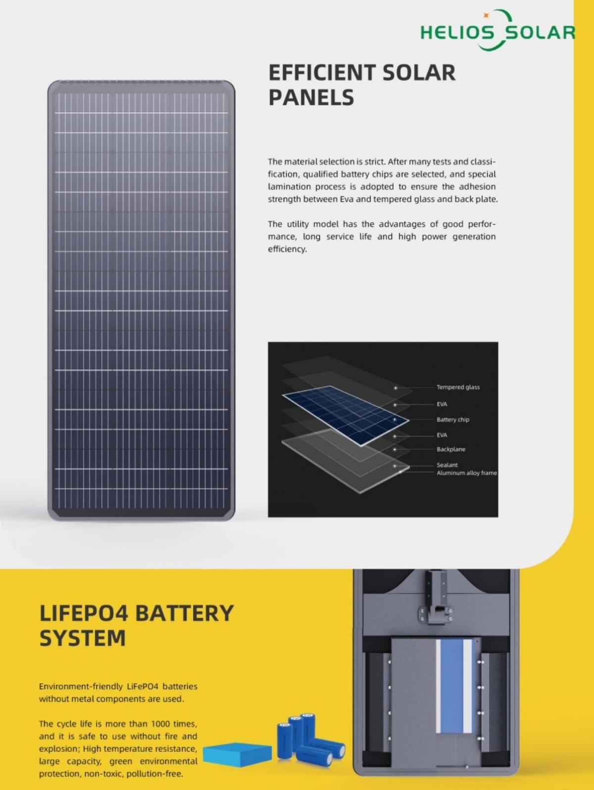 30W-150W All In One Solar Street Light With Bird Arresters