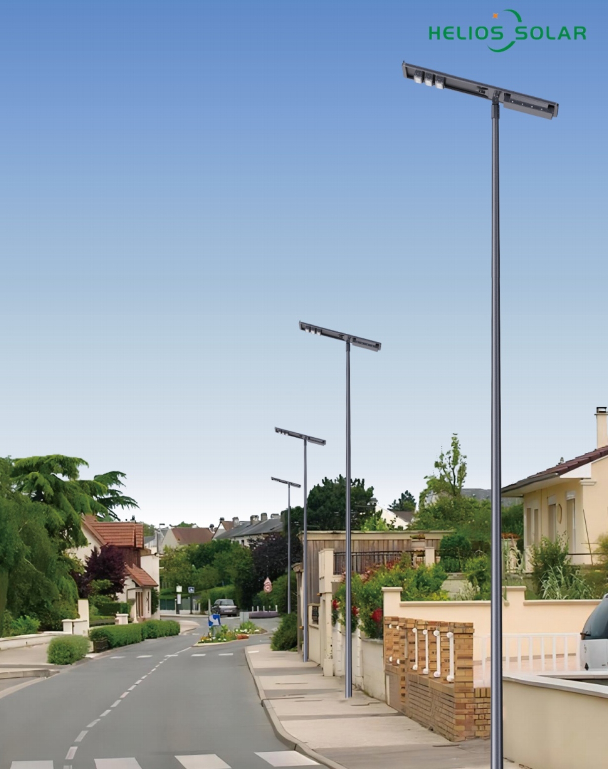 30W-150W All In One Solar Street Light With Bird Arresters